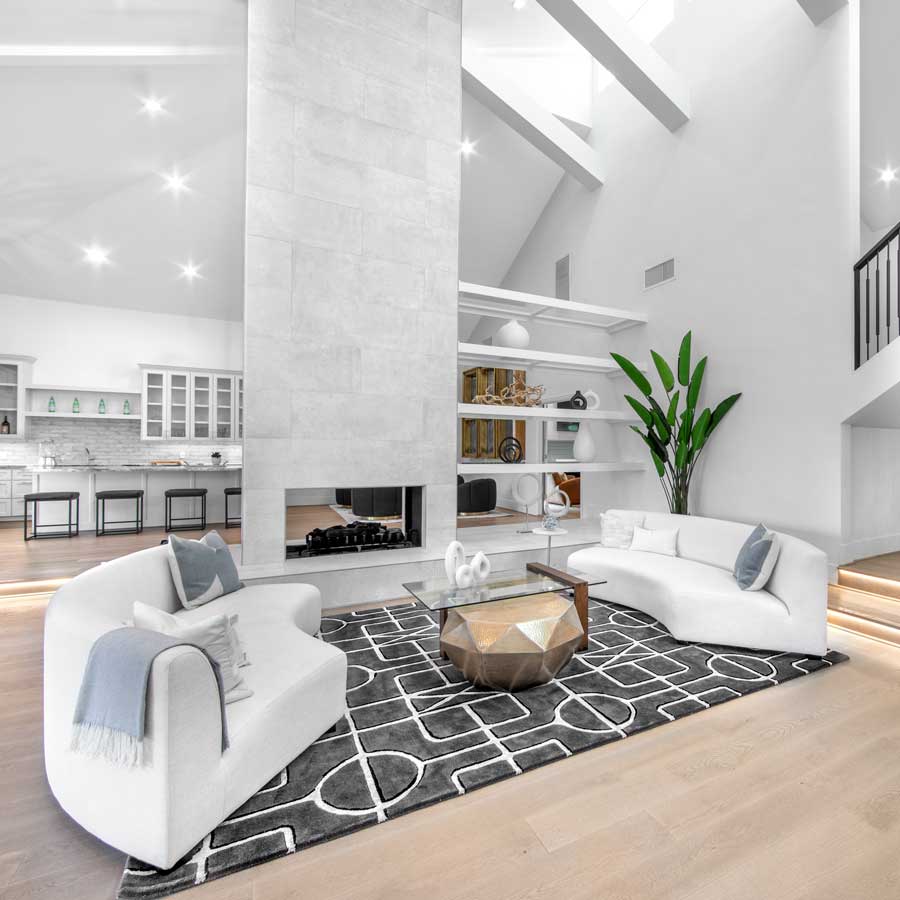 mid century living spaces las vegas